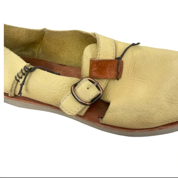Satorisan Benirras Premium Marnie in Gilded Bamboo Leather Sneakers Size 42/9.5